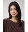 【堀田茜さん着用アイテム】ベロアカットトップス