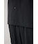 C／Tトロミアシンメトリー長袖シャツ