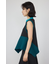 【PLUS】イレヘムドレープニットベスト