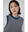 【PLUS】イレヘムドレープニットベスト