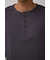ランダムリブヘンリーネックTシャツ