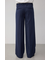 ペンシルストライプワイドパンツ