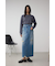 AZUL DENIM ヴィンテージライクデニムスカート