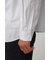 配色ステッチ長袖シャツ