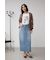 AZUL DENIM VENUSストレートスカート
