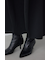 【PLUS】コクーンパターンニットスカート