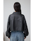 フェイクレザーショートブルゾン