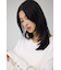 格上げ 2WAYボタンデザインニット