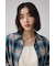 【着丈バリエ】アソートフリンジチェックシャツ