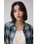 【着丈バリエ】アソートフリンジチェックシャツ