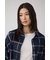 【着丈バリエ】アソートフリンジチェックシャツ