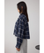 【着丈バリエ】アソートフリンジチェックシャツ
