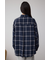 【着丈バリエ】アソートフリンジチェックシャツ