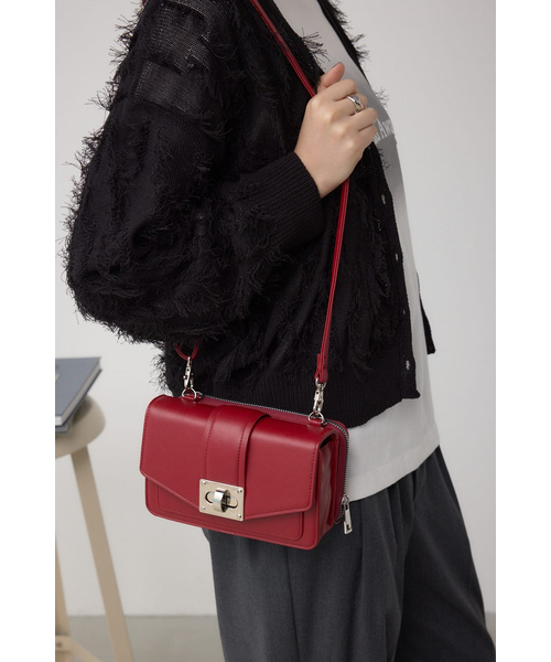 MUCC ウォレットバッグ ターンロックフラップウォレットバッグ｜アズールバイマウジーの