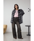 【堀田茜さん着用アイテム】切替デザインチェックシャツ