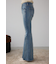 AZUL DENIM センタープレスセミフレアデニム