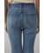 AZUL DENIM センタープレスセミフレアデニム