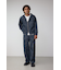 AZUL DENIMシャイニーデニムブルゾン