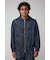 AZUL DENIMシャイニーデニムブルゾン