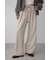 コーデュロイイージーワイドパンツ