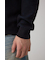 ハニカムクルーネックニット