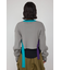 【PLUS】パネルドレープレイヤードセットニット