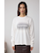グラデーションロゴルーズロングTシャツ