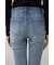 AZUL DENIM ラインストーンフレアデニム