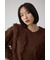 フリンジデザインニットトップス