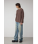 ショルダーボタンニットトップス