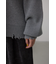 サイドZIPニットトップス