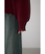 サイドZIPニットトップス