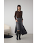 AZUL DENIM イレヘムデニムスカート