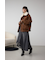 AZUL DENIM イレヘムデニムスカート