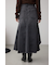 AZUL DENIM イレヘムデニムスカート