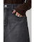 AZUL DENIM イレヘムデニムスカート