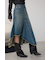 AZUL DENIM イレヘムデニムスカート
