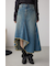 AZUL DENIM イレヘムデニムスカート