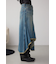 AZUL DENIM イレヘムデニムスカート