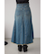 AZUL DENIM イレヘムデニムスカート