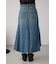 AZUL DENIM イレヘムデニムスカート