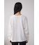 メタリックパーツプリントロングTシャツ