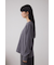 メタリックパーツプリントロングTシャツ