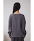 メタリックパーツプリントロングTシャツ