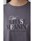 メタリックパーツプリントロングTシャツ