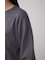 メタリックパーツプリントロングTシャツ