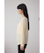 ベロアアシメカットトップス
