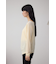ベロアアシメカットトップス