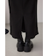 【SET】ハーフジップスウェットワンピース