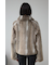 ジップアップファーコート